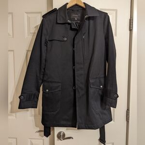Banana Republic Trench Coat - Black - Size M